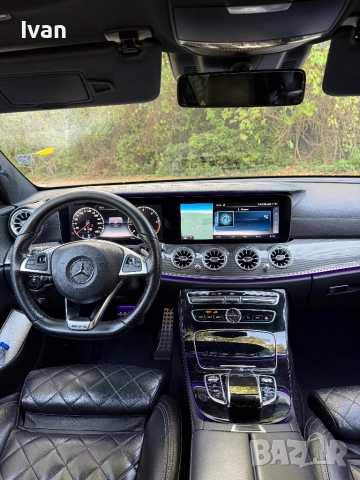 Mercedes E220d AMG/Designo/Shadow line, снимка 7 - Автомобили и джипове - 52323472