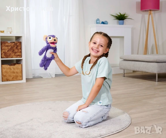 Интерактивна плюшена играчка ScreamerZ Крещяща маймунка Simba, снимка 8 - Плюшени играчки - 51030869