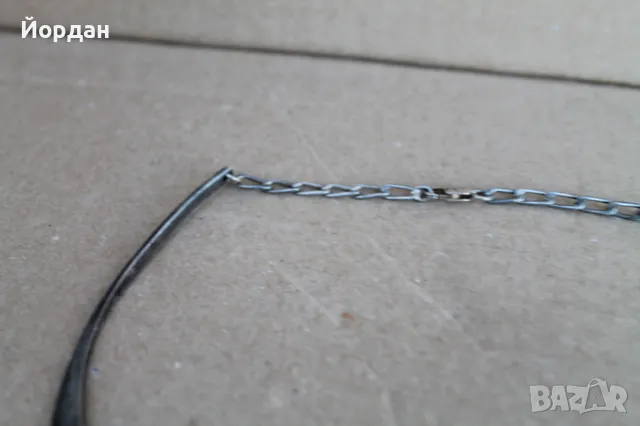 Сребърно дамско колие, снимка 4 - Колиета, медальони, синджири - 47608141