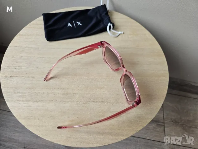 Дамски оригинални очила ARMANI EXCHANGE AX 4125 U 833911 - SHINY TRANSPARENT PINK

, снимка 9 - Слънчеви и диоптрични очила - 49267582