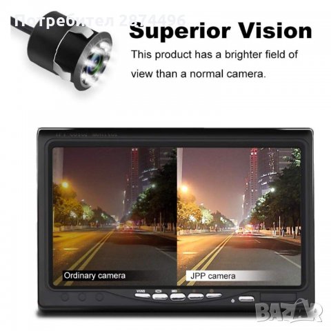 2837 Камера за задно виждане за автомобил - Водоустойчива, снимка 8 - Аксесоари и консумативи - 34581250