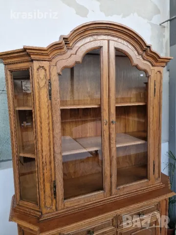 Масивна Витрина -внос от Германия! , снимка 4 - Секции и витрини - 49008201