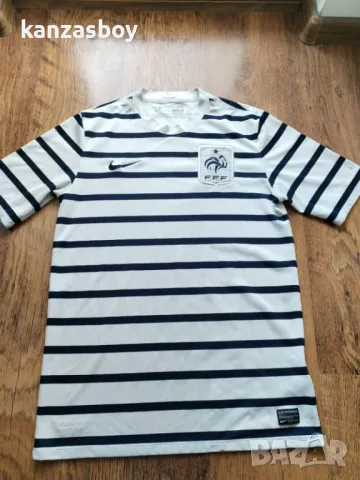 NIKE FRANCE 2011 2012 AWAY FOOTBALL - мъжка футбола тениска М, снимка 5 - Тениски - 49963580