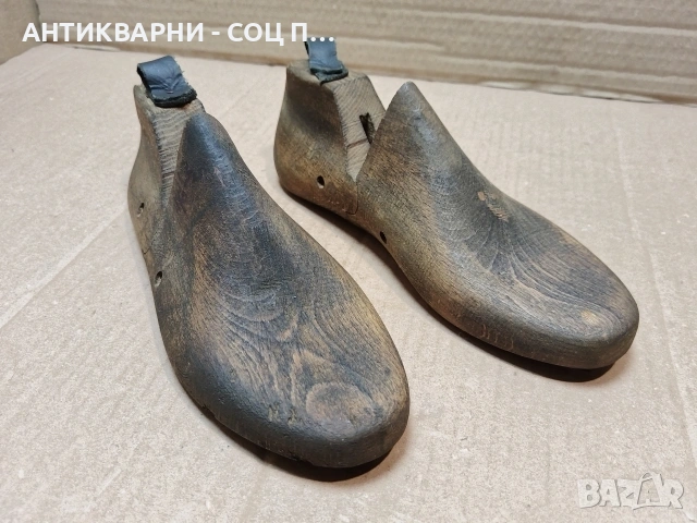 Комплект Стари Дървени Калъпи За Детски Обувки. / НОМЕР 1596., снимка 2 - Антикварни и старинни предмети - 53670021