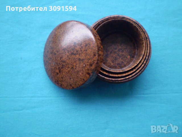 Винтич бакелит  сгъваема туристическа чаша, снимка 1 - Антикварни и старинни предмети - 34417142