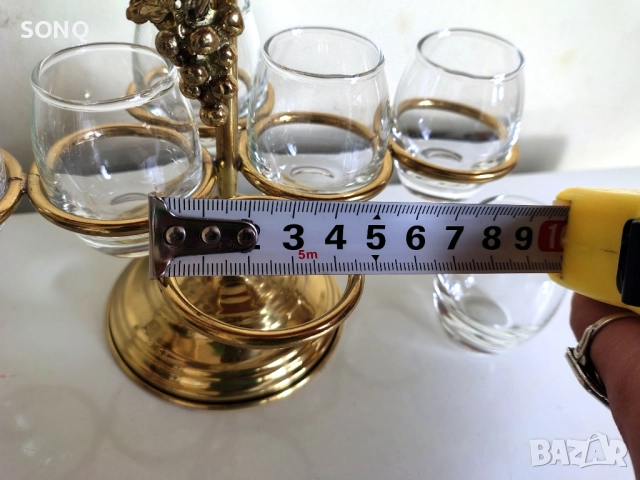 Страхотен Сервиз За Ракийка На Стойка, снимка 9 - Сервизи - 51790699