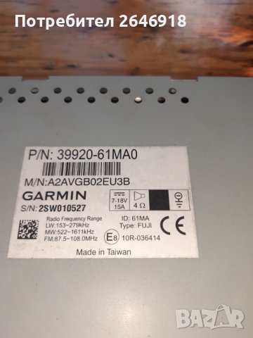 Навигация за  SUZUKI  SX4 S-Cross, снимка 5 - Части - 41766591