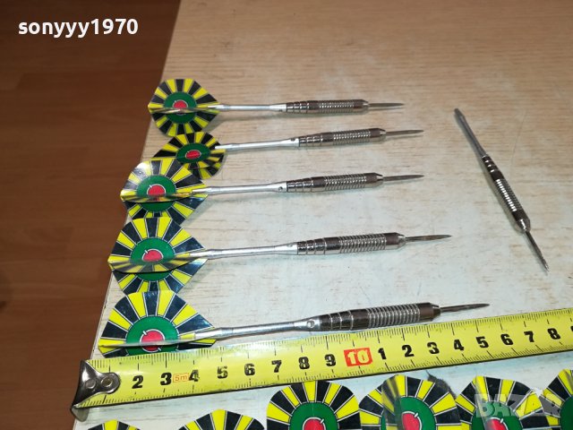 ДАРТС-МЕТАЛНИ СТРЕЛИ ОТ ГЕРМАНИЯ 1306231144М, снимка 4 - Колекции - 41139556