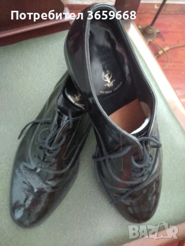 Мъжки официални обувки,размер 44, естетвен лак, снимка 1 - Официални обувки - 41836749