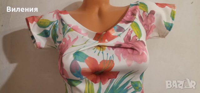 Нова красива лятна блуза с етикет, снимка 5 - Корсети, бюстиета, топове - 27500710