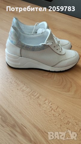 Спортни бели обувки Бианки , снимка 3 - Дамски ежедневни обувки - 41097251