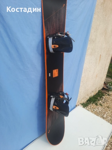 сноуборд  HEAD ROCKA FW 4D   +автомати 168см.  , снимка 6 - Зимни спортове - 52942026