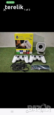 % Нов S40Max 450 Смарт проектор и игрова конзола с 35 000 вградени игри 4K, Android 11, снимка 8 - Плейъри, домашно кино, прожектори - 52379652