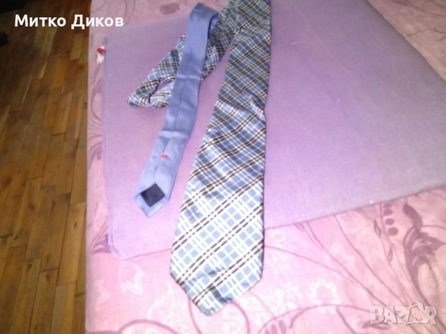 Tommy Hilfiger tie вратовръзка маркова100% коприна маде ин Итали, снимка 2 - Други - 51766089