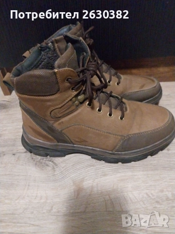 Мъжки боти от еко кожа Tendenz 