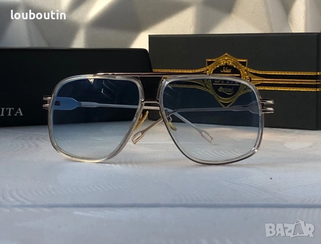 Мъжки прозрачни слънчеви очила маска dita, снимка 10 - Слънчеви и диоптрични очила - 52742457