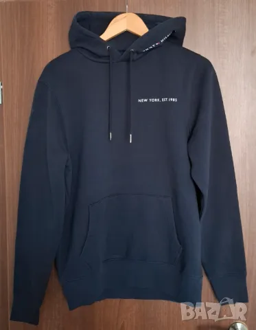 TOMMY HILFIGER НОВ Оригинален мъжки ватиран суичер-размер М, снимка 2 - Суичъри - 49050477