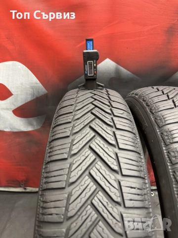 155 70 19, Зимни гуми, Michelin Alpin6, 2 броя, снимка 4 - Гуми и джанти - 56024435