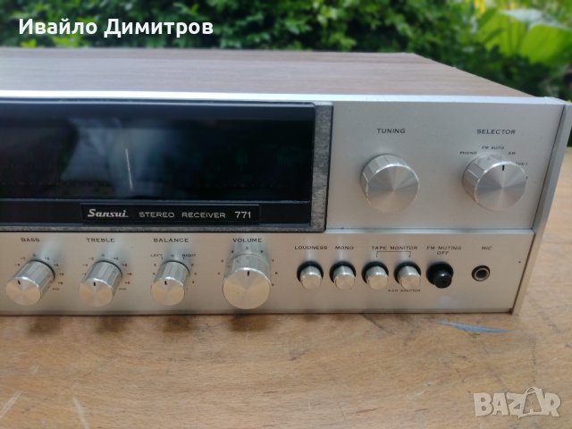 Sansui 771 Stereo Receiver, снимка 4 - Ресийвъри, усилватели, смесителни пултове - 41138614