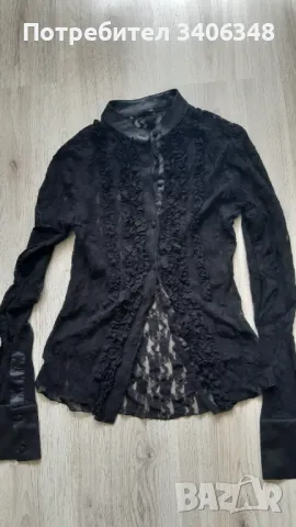 Черен панталон, размер L., снимка 10 - Панталони - 49242023