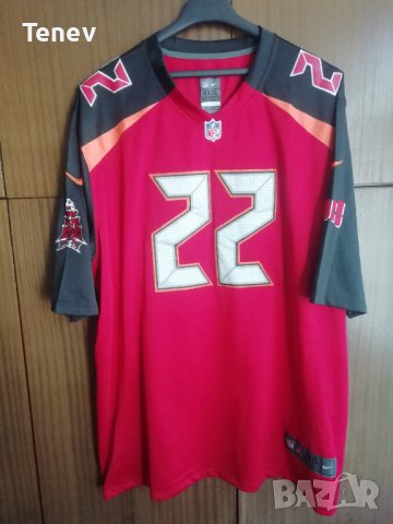Tampa Bay Buccaneers Martin #22 Jersey Nike оригинална тениска фланелка Американски Футбол джърси, снимка 2 - Тениски - 41629116