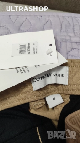Нови Calvin Klein Jeans M size мъжки къси панталони, снимка 5 - Къси панталони - 51774653