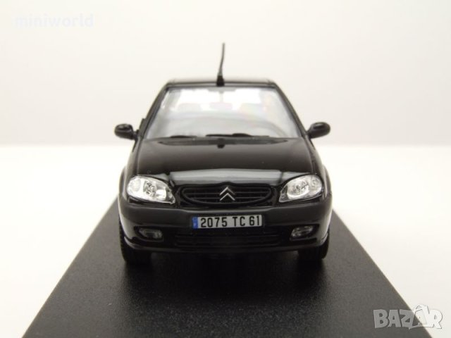 Citroen Saxo VTS 2000 - мащаб 1:43 на Norev моделът е нов в PVC дисплей-кейс, снимка 5 - Колекции - 40439315