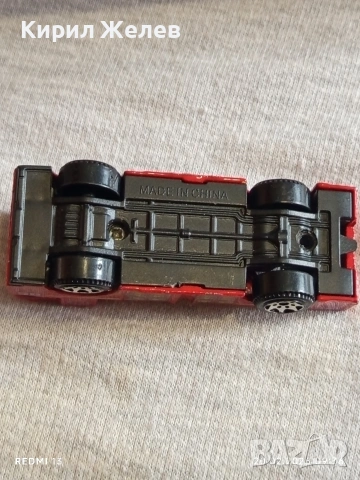 Метална количка ПОЖАРНА много красива за КОЛЕКЦИЯ ДЕКОРАЦИЯ 22137, снимка 6 - Колекции - 53557379