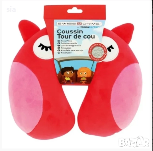 Възглавница за врат, Детска възглавница, Бухал