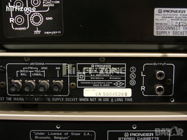 Комплект Pioneer /, снимка 12 - Ресийвъри, усилватели, смесителни пултове - 35967761