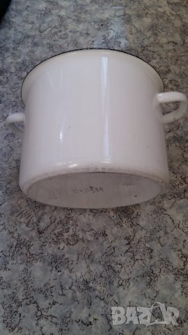 ГОЛЯМА СТАРА ЕМАЙЛИРАНА РУСКА ТЕНДЖЕРА, снимка 2 - Други - 35799916