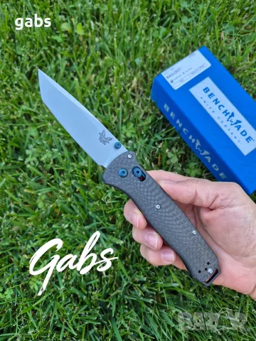 Сгъваем нож Benchmade BAILOUT 537-09, снимка 12 - Ножове - 56201661