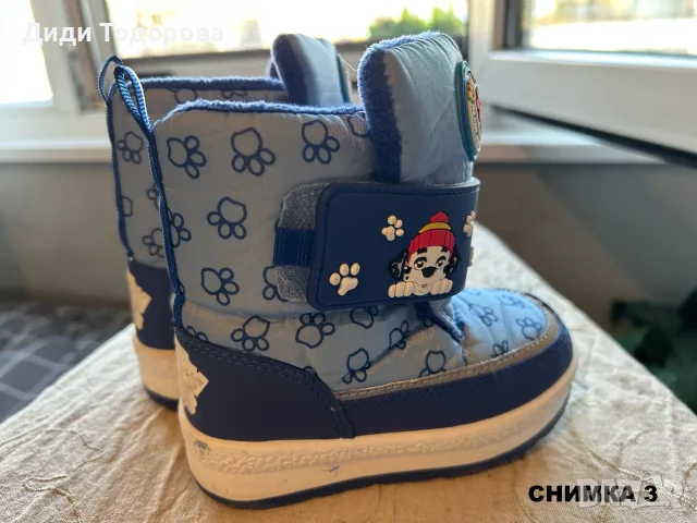НОВИ зимни детски ботуши/апрески Paw Patrol, снимка 2 - Детски боти и ботуши - 55746332