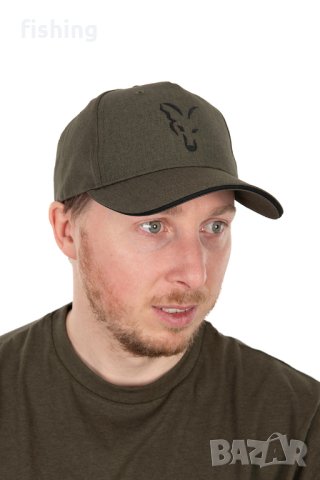 Шапка Fox Collection Baseball Cap Green/Black, снимка 1 - Екипировка - 41388836