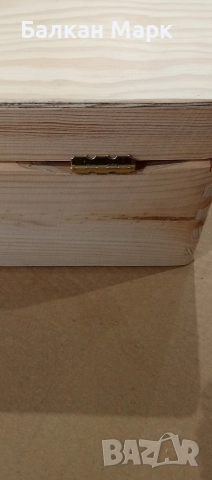 Дървена кутия 40 х 30 х 14 см.,с дефект – нова, снимка 6 - Други - 52874454