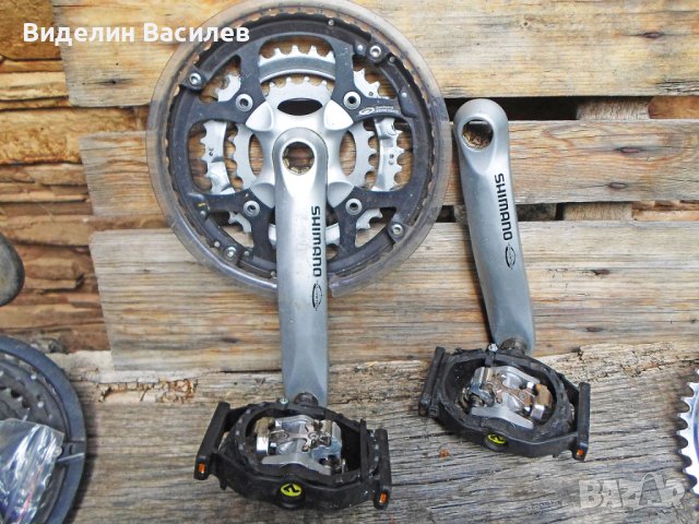 Курбели, скорости/Shimano LX,XT/, снимка 16 - Части за велосипеди - 38044961