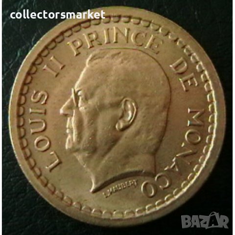 2 франка 1945, Монако, снимка 2 - Нумизматика и бонистика - 39068399