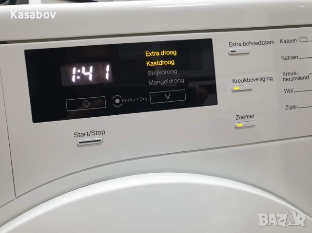 Сушилня Miele T1 - Термопомпа - Аларма - Подсветка -12м Гаранция Миеле, снимка 3 - Сушилни - 52814024