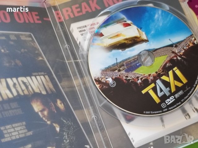 TAXI 4 DVD, снимка 2 - DVD филми - 41758527