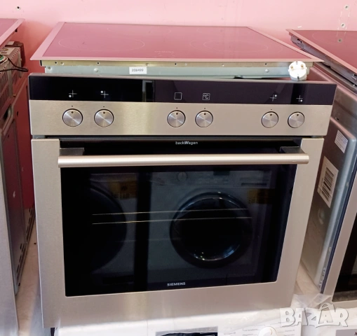 Печка за вграждане с керамичен плот  SIEMENS, снимка 2 - Печки, фурни - 53642786