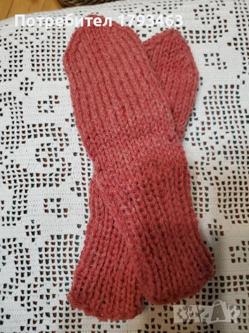 Ръчно плетени детски чорапи от100%вълна , ходило 22 см . за Хелуин, снимка 9 - Детски якета и елеци - 51850055