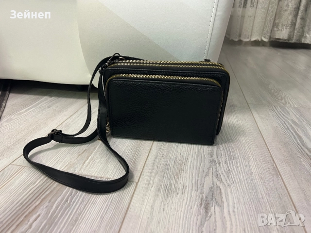 Кожена чанта с 3 ОТДЕЛЕНИЯ, снимка 3 - Чанти - 51967257