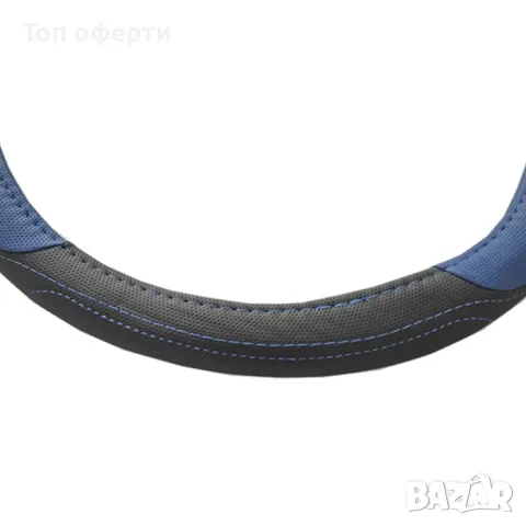 Калъф за волан - STW12 ЧерноСиньо, снимка 2 - Аксесоари и консумативи - 48653541