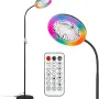 RGB LED подова лампа с вентилатор, снимка 1