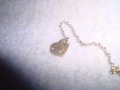СРЕБЪРНО СЪРЧИЦЕ с НЕЖНА СРЕБЪРНА ВЕРИЖКА СРЕБРО 925 УКРАШЕНИЕ БИЖУ 25641, снимка 4