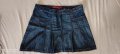 Л маркова къса дънкова пола Forecast Jeans, снимка 2
