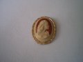 брошка -игла с викторианска жена-камея , снимка 10