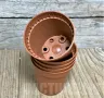 Комплект от 5 броя пластмасови саксии размер Ø5,5 cm, снимка 2