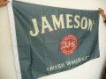 Jameson ирландско уиски знаме рекламно бар зелено whiskey дискотека бърлога, снимка 3