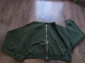 NIKE Air Cropped Zip back Sweatshirt Green - страхотна дамска блуза М, снимка 9